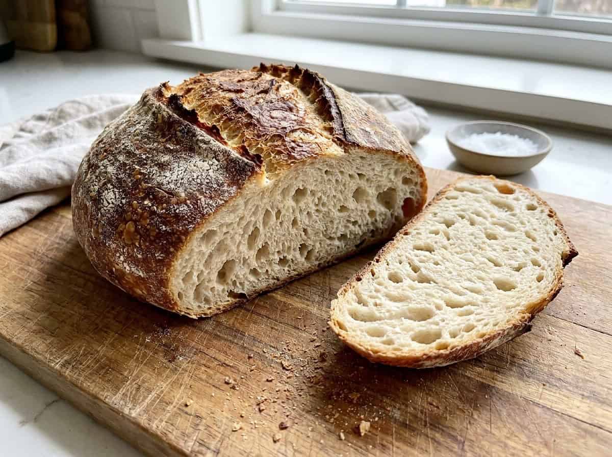 7 Cara Membuat Roti Sourdough Terbaik demi Mencegah Adonan Bantat yang Mengecewakan memperlihatkan cara membuat roti sourdough