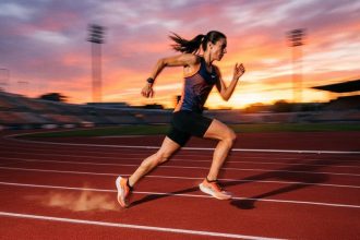 7 Panduan Latihan Interval Lari Paling Efektif demi Menangkal Bahaya Cedera Kronis memperlihatkan latihan interval lari